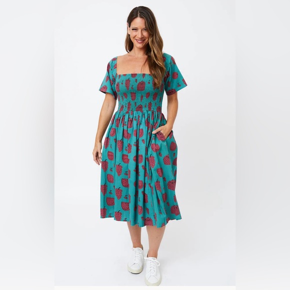 ✨ Mata Traders Teddy Fruity Dress Sz L - Picture 6 of 11